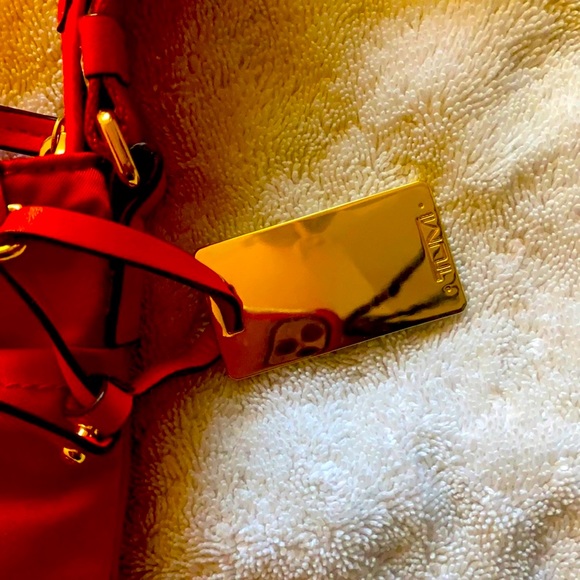 Tumi red crossbody messenger bag - Picture 4 of 6